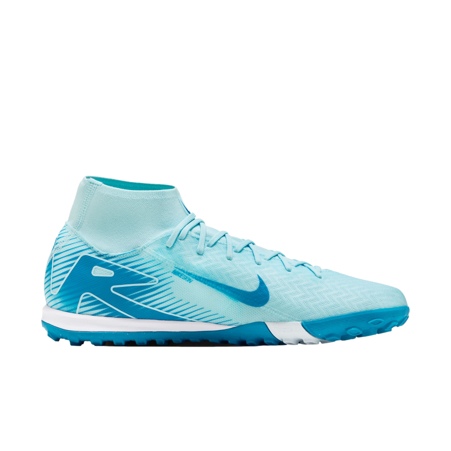 blue indoor cleats