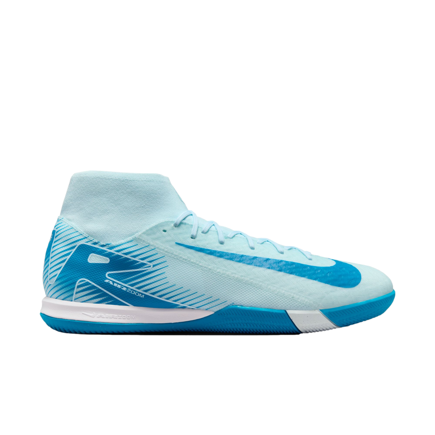 (NIKE-FQ8332-400) Zapatos de interior Nike Mercurial Zoom Superfly 10 Academy [GLACIER BLUE/BLUE ORBIT] (Lanzamiento 7/11/24)