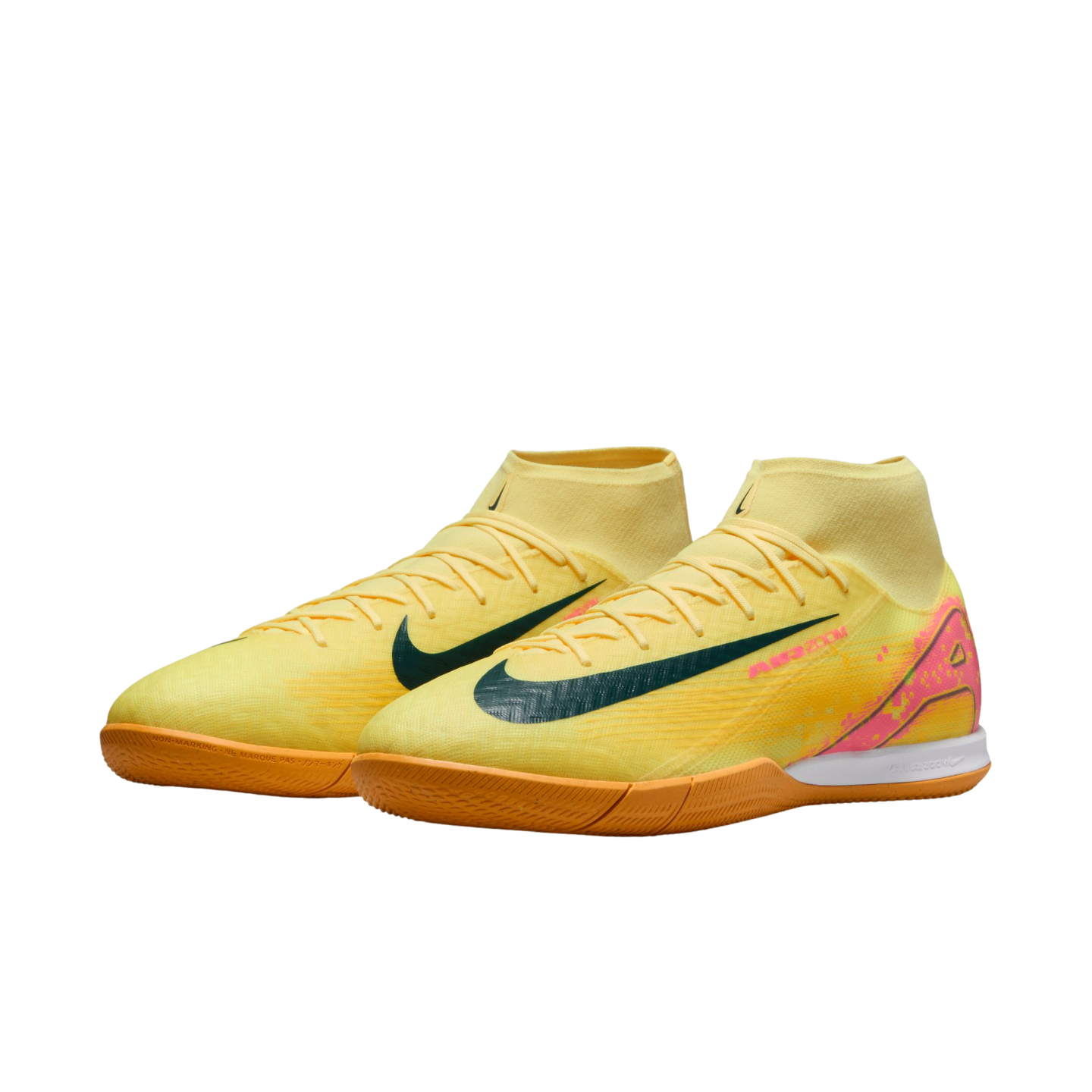 Nike Mercurial Zoom Superfly 10 Academy KM Mbappe Zapatos de interior Futbol FQ8334 800 Naranja