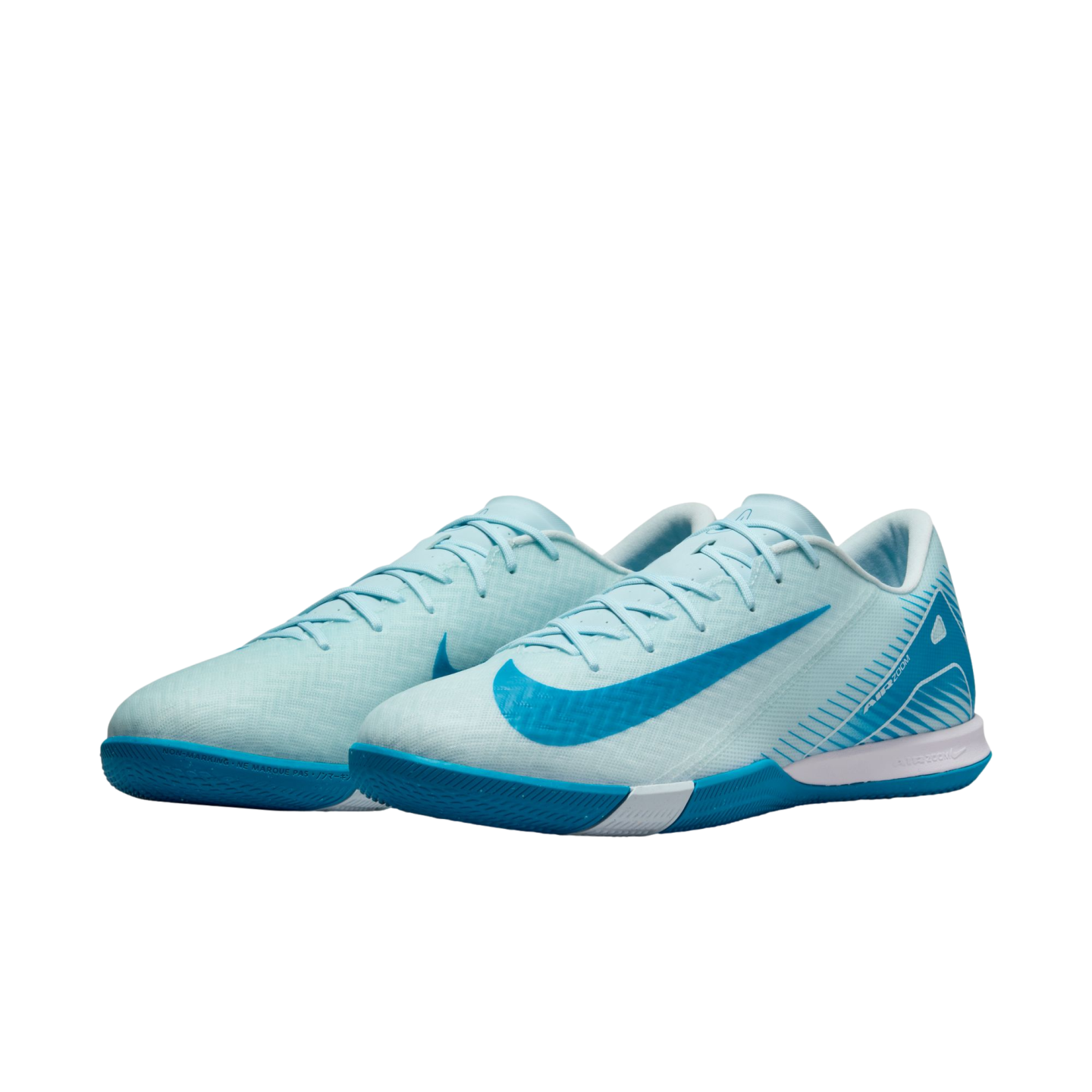 (NIKE-FQ8434-400) Zapatos de interior Nike Mercurial Zoom Vapor 16 Academy [GLACIER BLUE/BLUE ORBIT] (Lanzamiento 7/11/24)