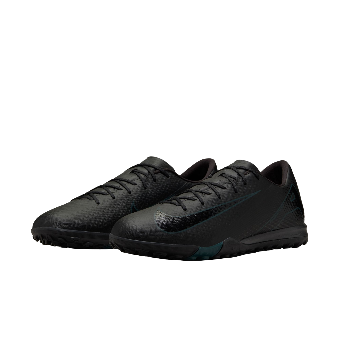 (NIKE-FQ8449-002) Zapatos para césped Nike Mercurial Vapor 16 Academy [NEGRO/NEGRO-DEEP JUNGLE] (Lanzamiento 15/7/24)