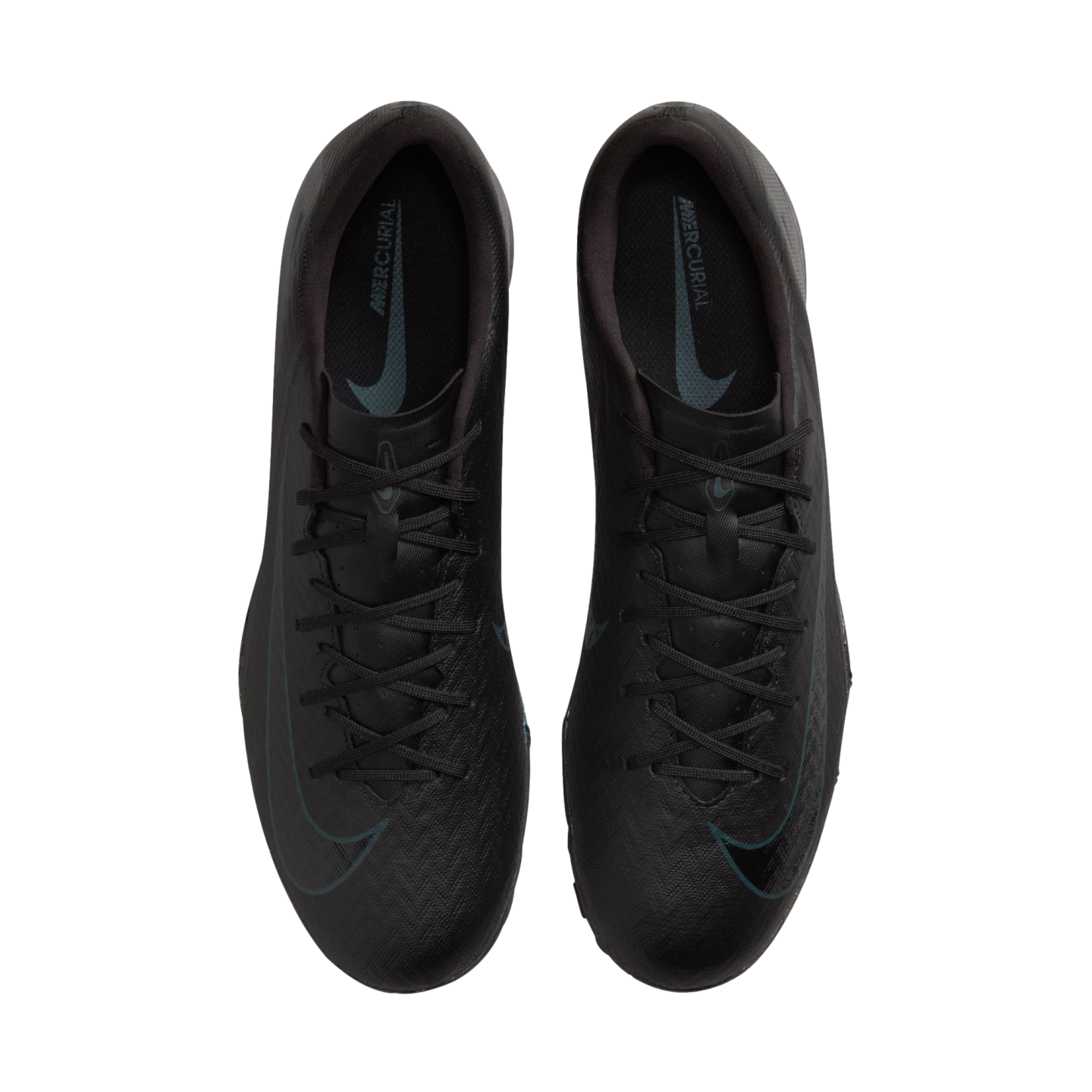 (NIKE-FQ8449-002) Zapatos para césped Nike Mercurial Vapor 16 Academy [NEGRO/NEGRO-DEEP JUNGLE] (Lanzamiento 15/7/24)