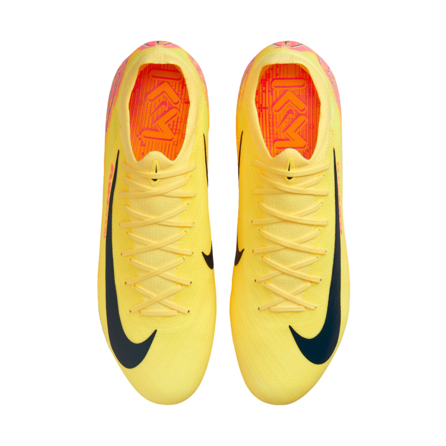 Nike Mercurial Zoom Vapor 16 Pro KM Mbappe Botas de futbol para terreno firme color naranja FQ8689 800