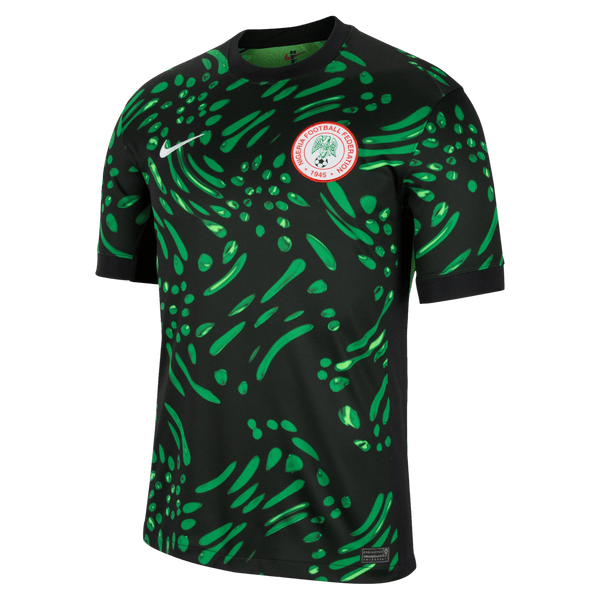 Nike ナイジェリア サッカー NIGERIA　 ユニフォーム グリーン Nike Nigeria 2024 Away Jersey Soccer FQ8847-010 Black