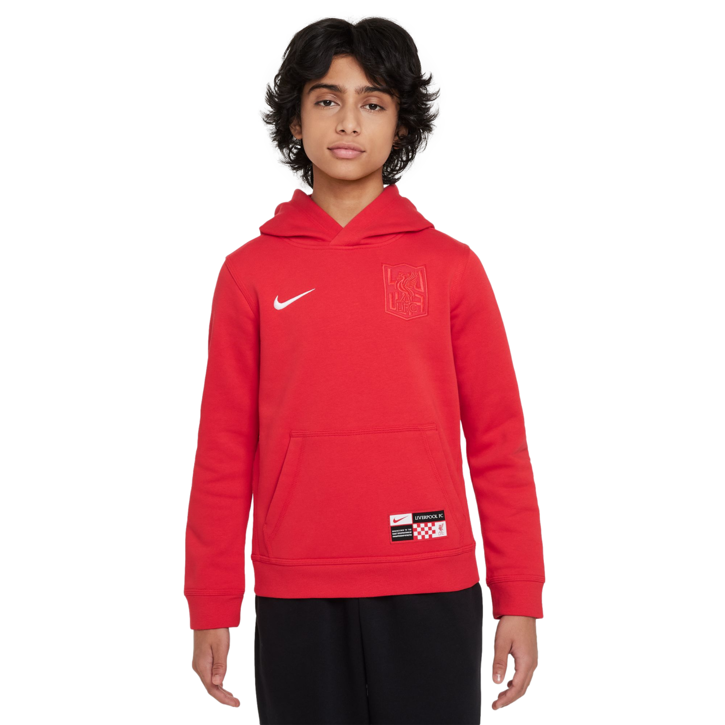 Nike Liverpool Club Youth Pullover Hoodie