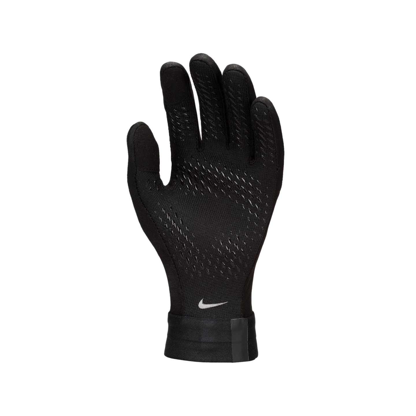 (NIKE-HF0547-010) Gants de joueur de terrain Nike Academy Therma Fit pour jeunes [NOIR/NOIR/VOLT]