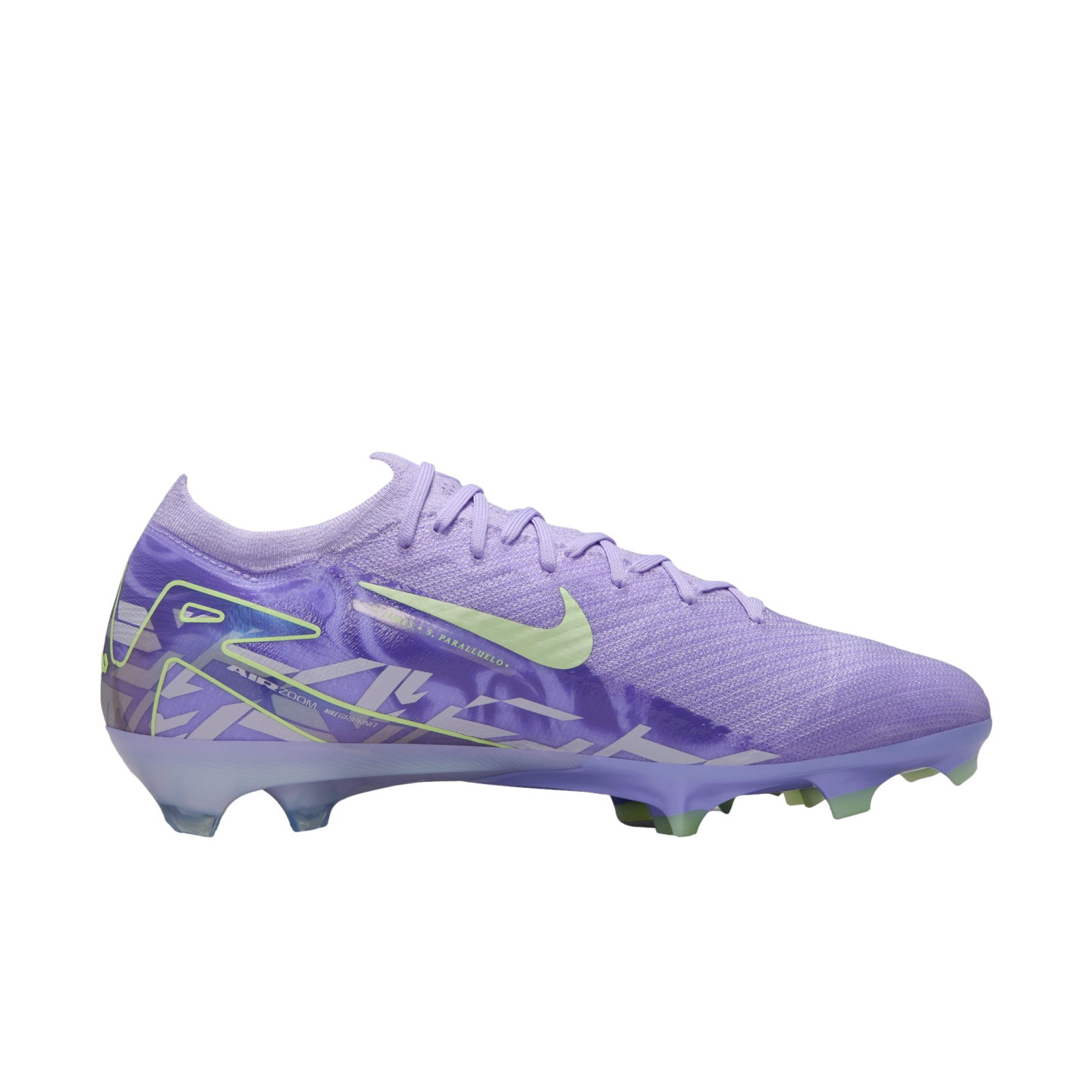 purple soccer cleats