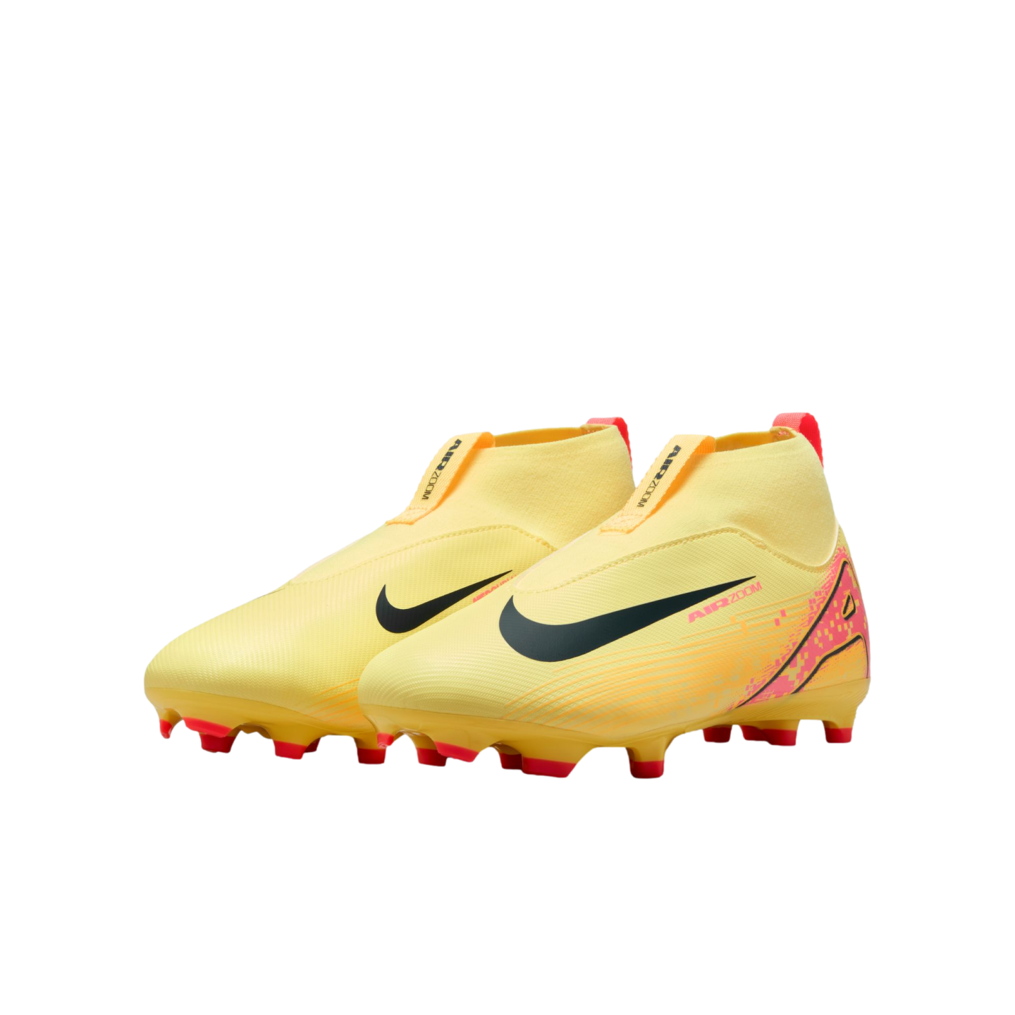 Chaussures de football à crampons pour terrain sec Nike Mercurial Zoom Superfly 10 Academy KM Mbappe pour jeunes