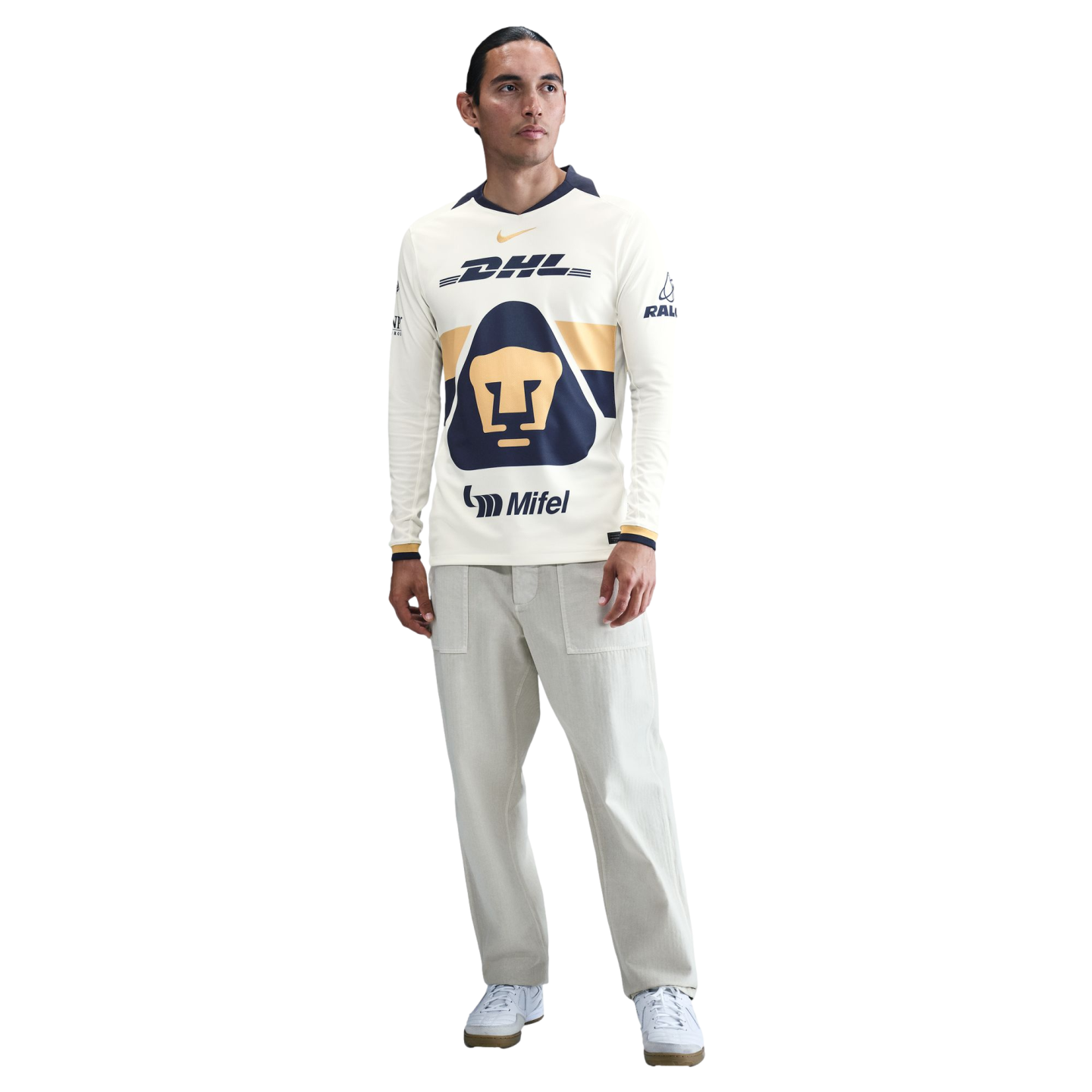 Nike Pumas UNUM 25/26 Long Sleeve Home Jersey HJ4613-133