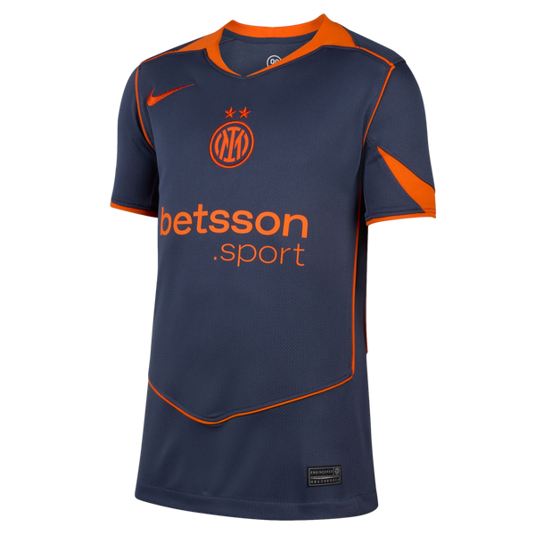 Nike Inter Milan 25/26 Youth Third Jersey Soccer HM4428-438 Blue
