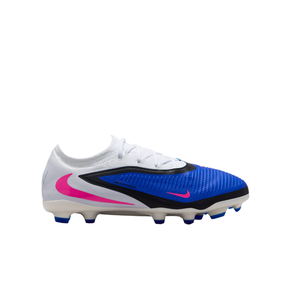 Nike Phantom 6 Low Pro Youth Firm Ground Cleats Soccer HM9204-446 Blue