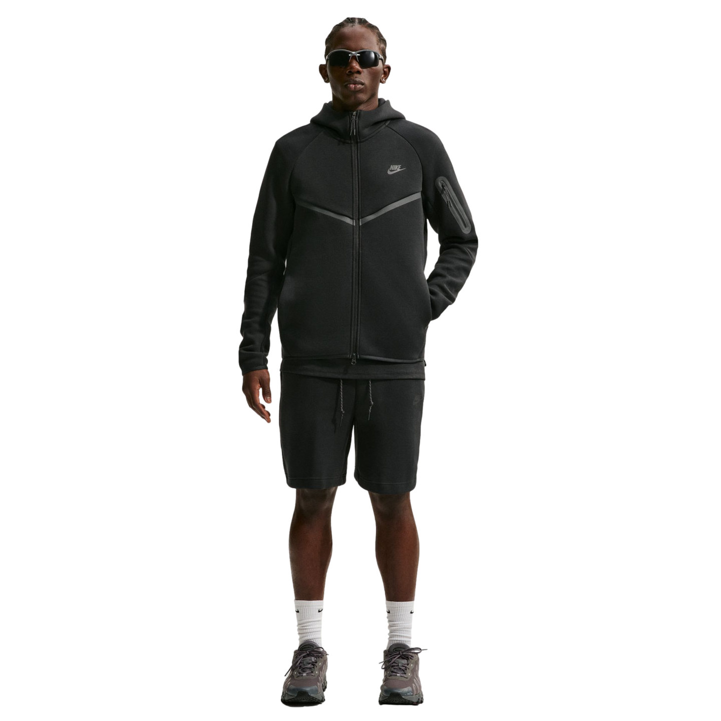 Nike Tech Windrunner Jacket - Black