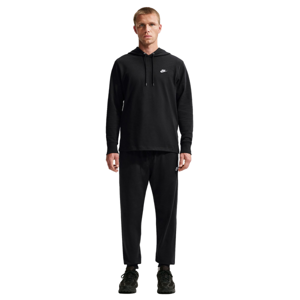 Nike Sportswear Club Pullover Hoodie Soccer HV1151-010 Black