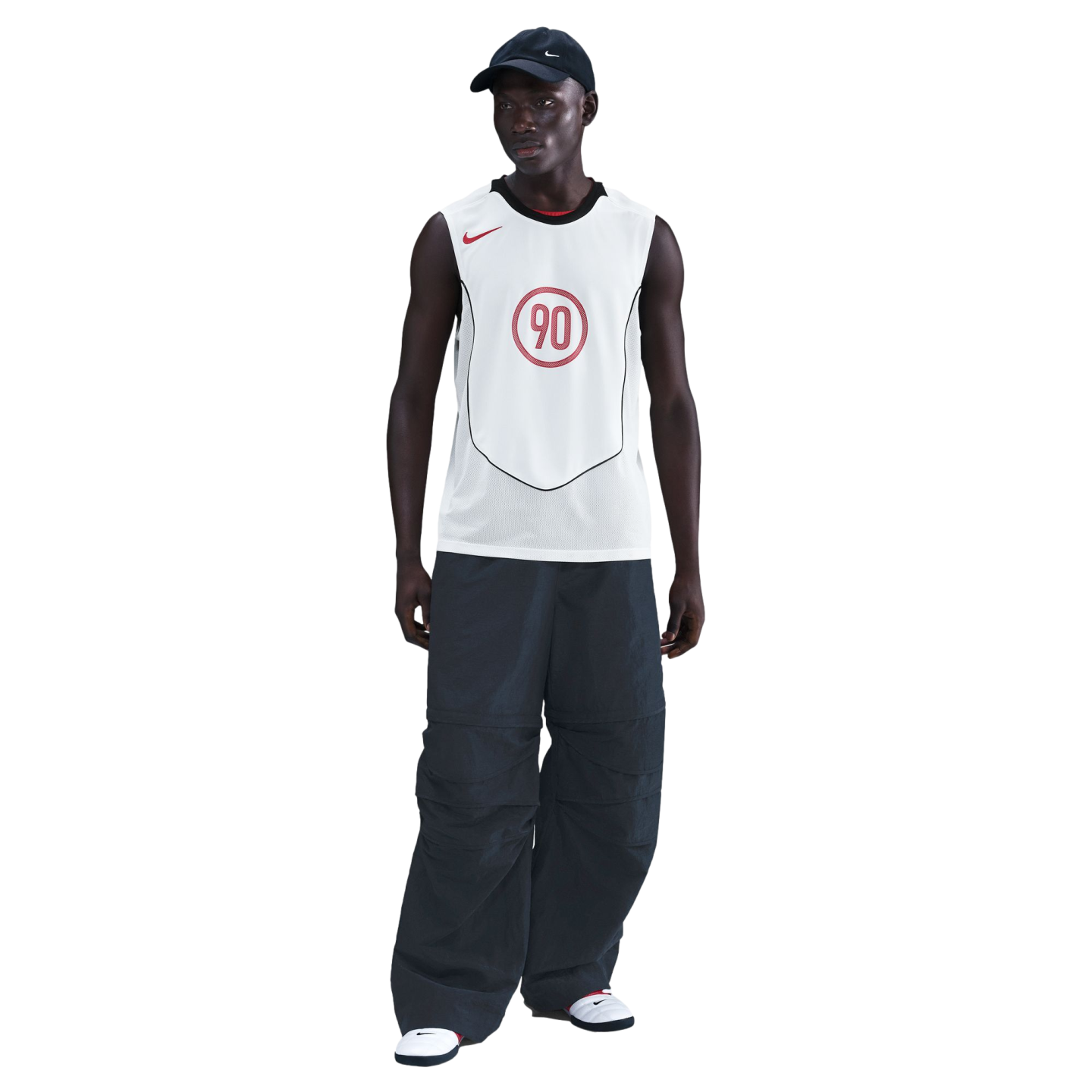 Nike Total 90 Sleeveless Jersey - White HV1180-133