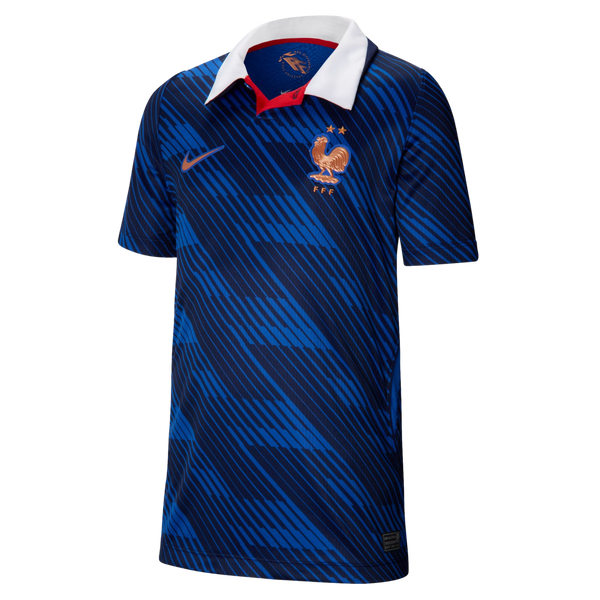 France 2026 Youth Home Jersey Soccer IB5129-480 Blue