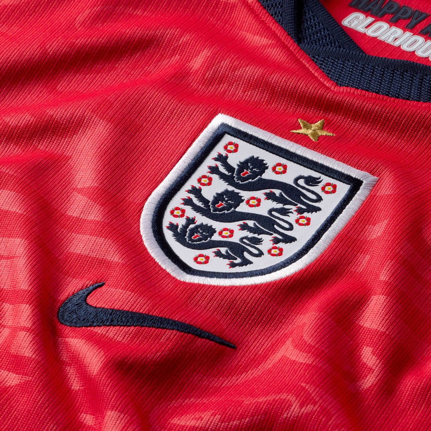 England 2026 Youth Away Jersey Soccer IB5197-624 Red