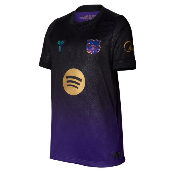 15-16 NIKE FC Barcelona ユニフォーム 長袖 Mサイズ Barcelona 26/27 Youth Away Jersey Soccer II1674-505 Purple