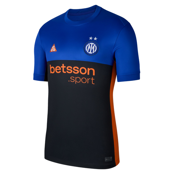 Inter de milan/インテルミラン/ Nike ポロシャツ L Nike Inter Milan 25/26 SE Fourth Jersey Soccer IM6998-413 Blue