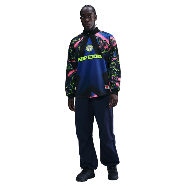 Nike Nigeria AU Goalkeeper Jersey Soccer IO0782-010 Purple