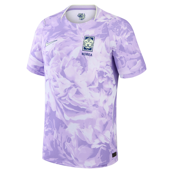 国内正規品  サッカー日本代表 2026アウェイ 長袖XL 紫② Korea 2026 Authentic Away Jersey Soccer IU3863-567 Purple