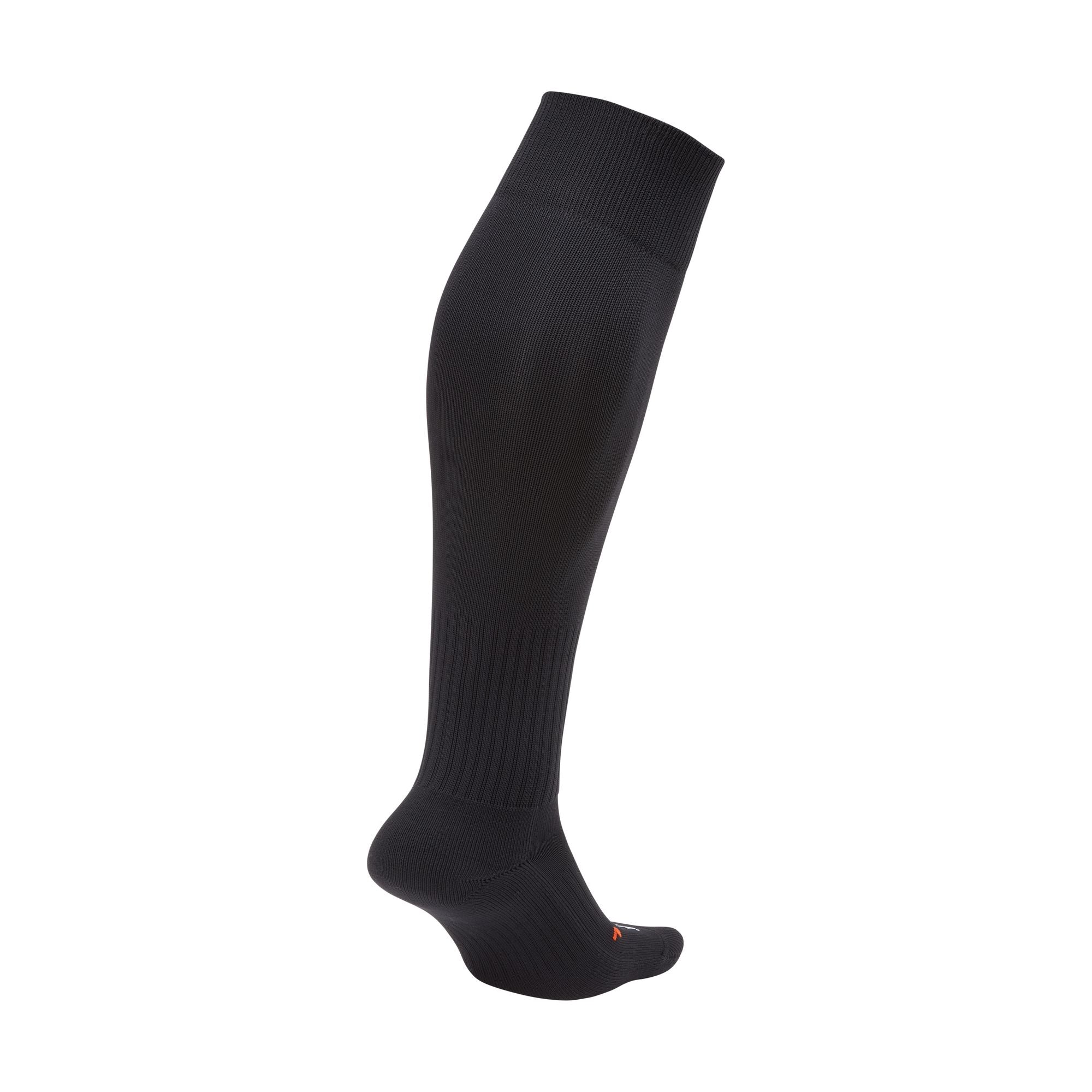 black nike cut football socks