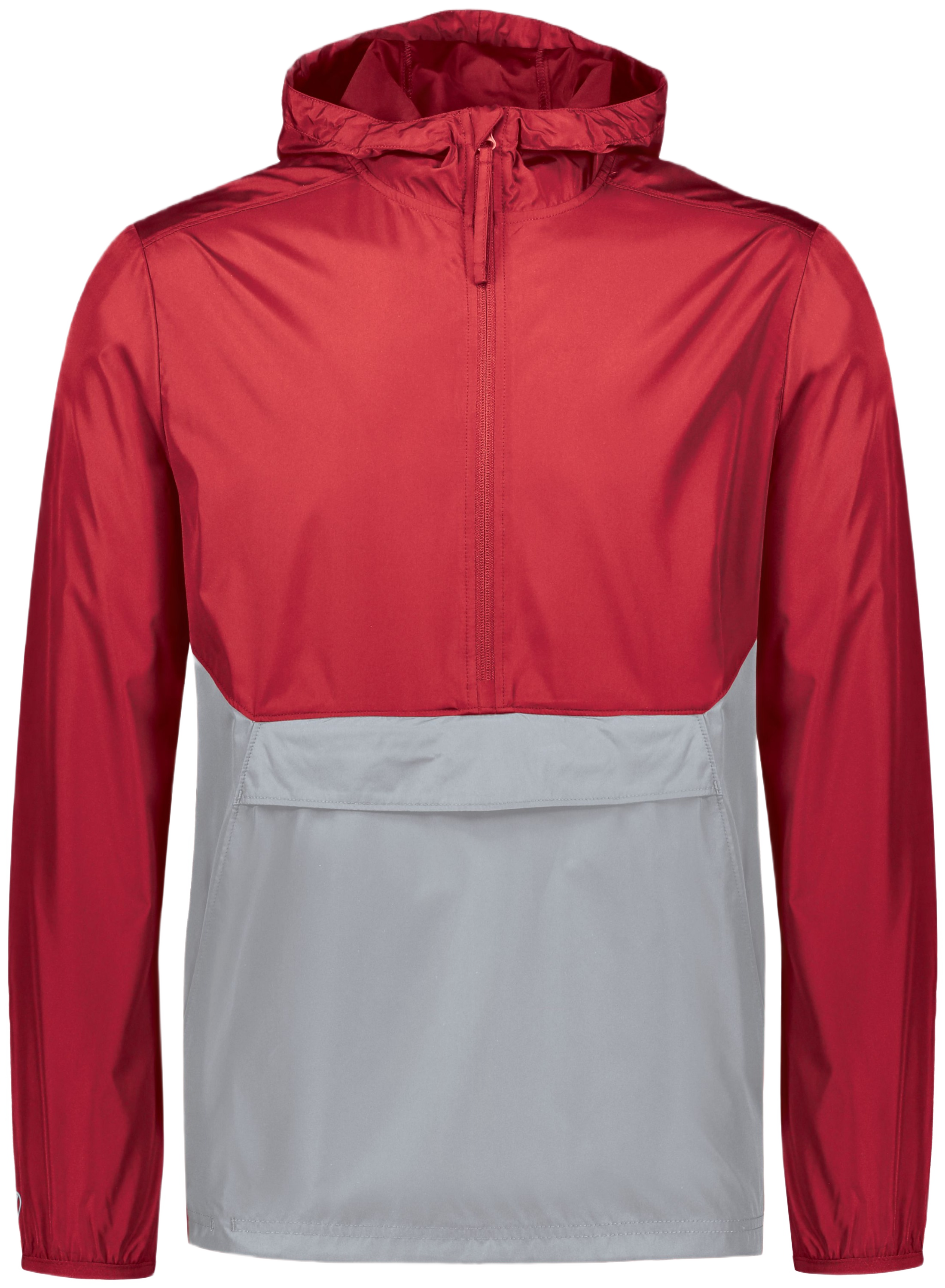Holloway Pack Pullover - Scarlet/Athletic Grey