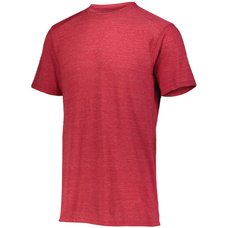 Augusta Youth Tri-Blend Tee - Red Heather