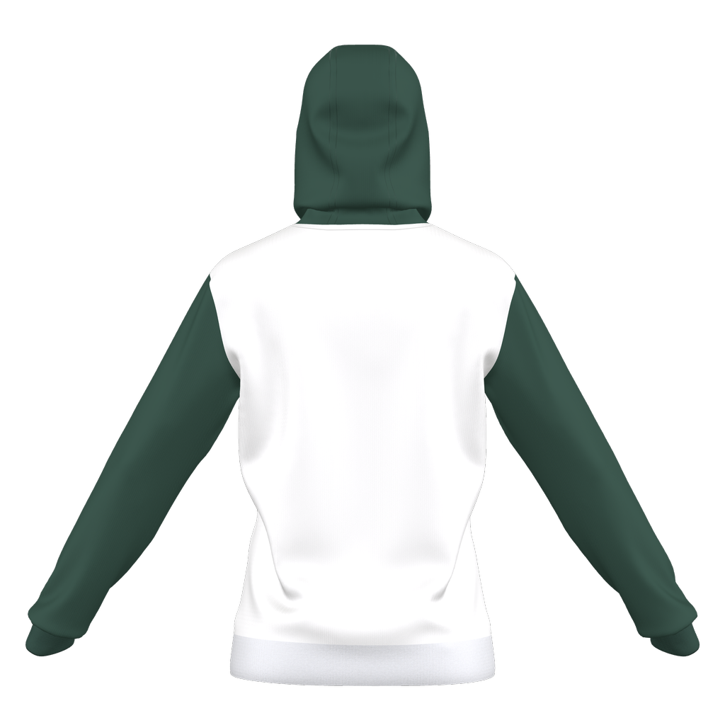 adidas Women's Entrada 22 Custom Hoodie VE - White/Green