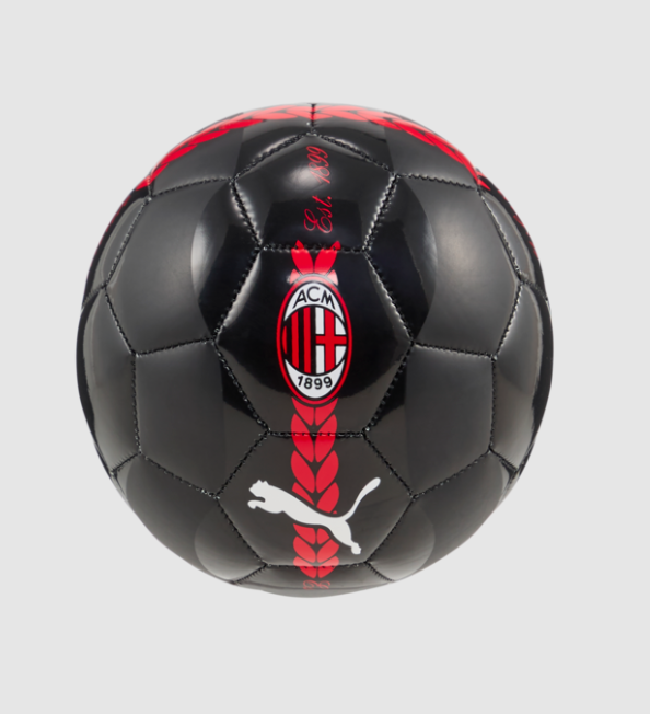 Puma AC Milan Mini Skills Ball - Black 084545-07
