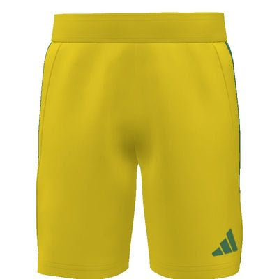 adidas Youth Custom Tiro 25 Competition Match Shorts - Celtic Yellow