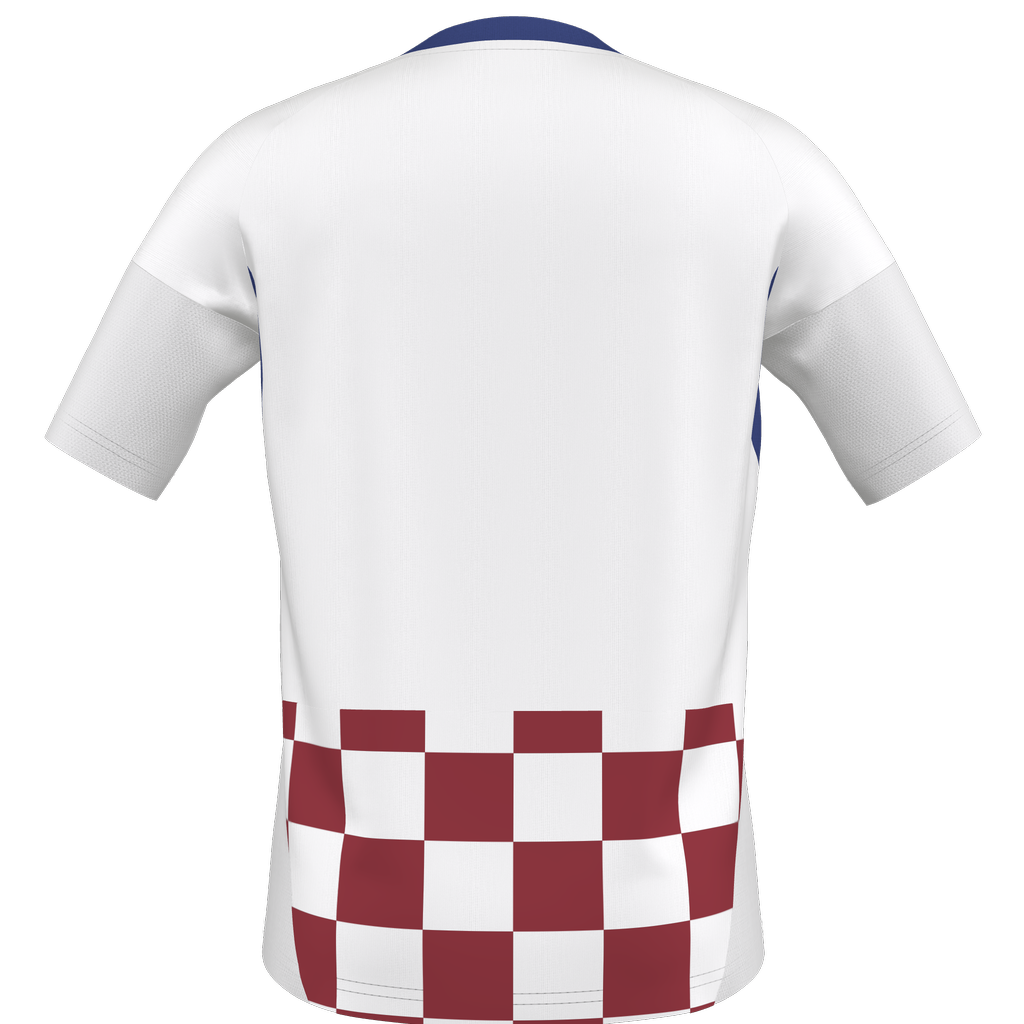 adidas Youth Tiro 25 Competition Custom Jersey (CRO) - White