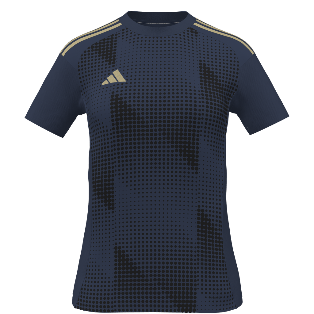 adidas EAFC  WOMENS Custom Tiro 25 Competition Match Jersey - Navy