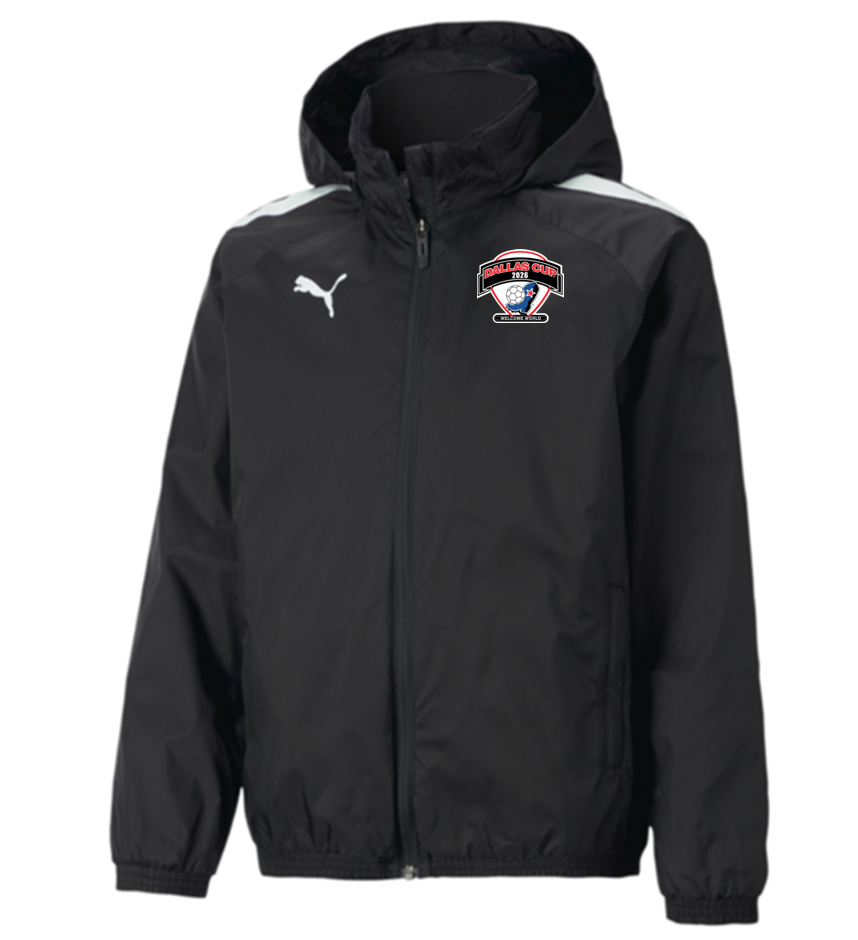 Dallas Cup 2026 Puma Youth Team Liga All Weather Jacket - Black