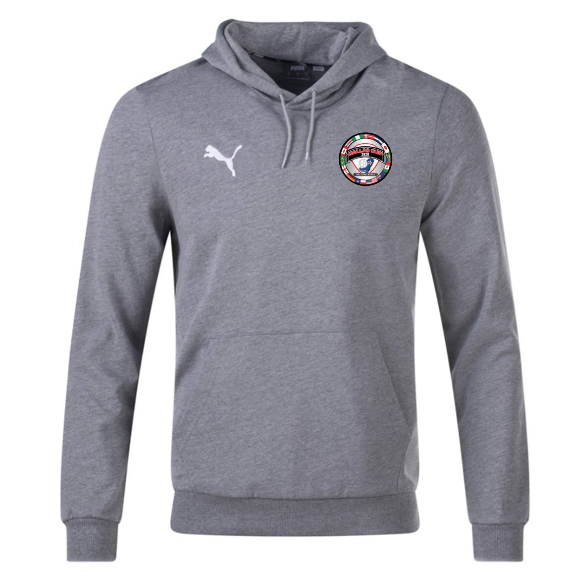 Dallas Cup 2026 Puma Team Goal Hoody - Gray