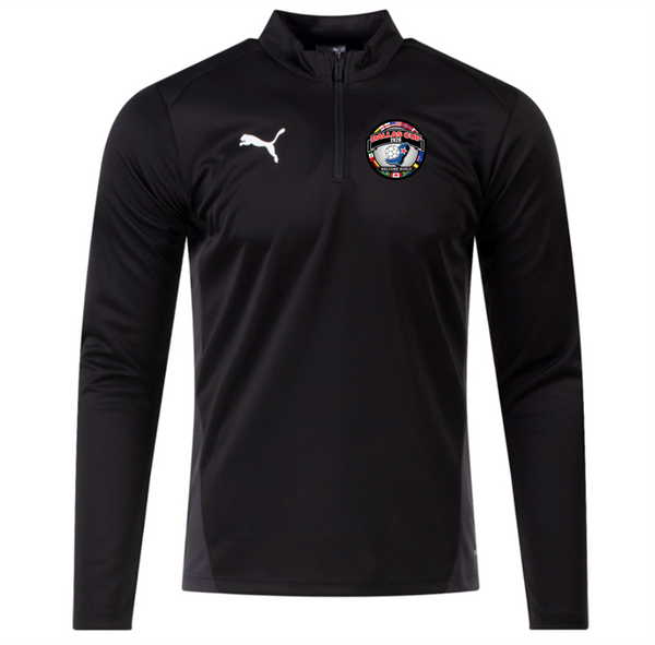 Dallas Cup 2026 Puma Team Goal 1/4 Zip Top - Black