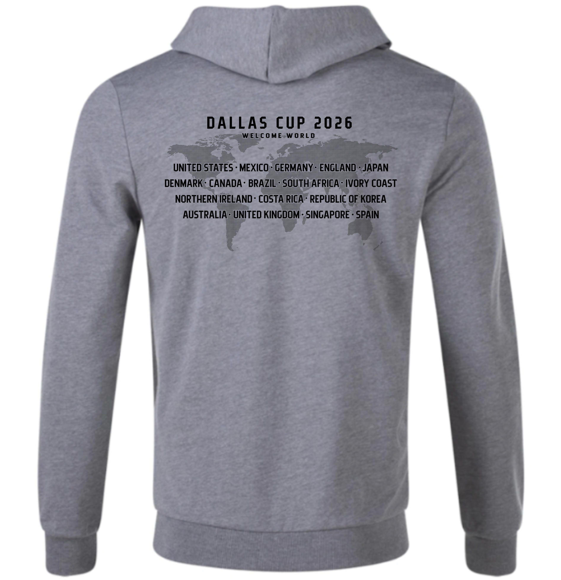 Dallas Cup 2026 Puma Youth Team Goal Hoody - Gray