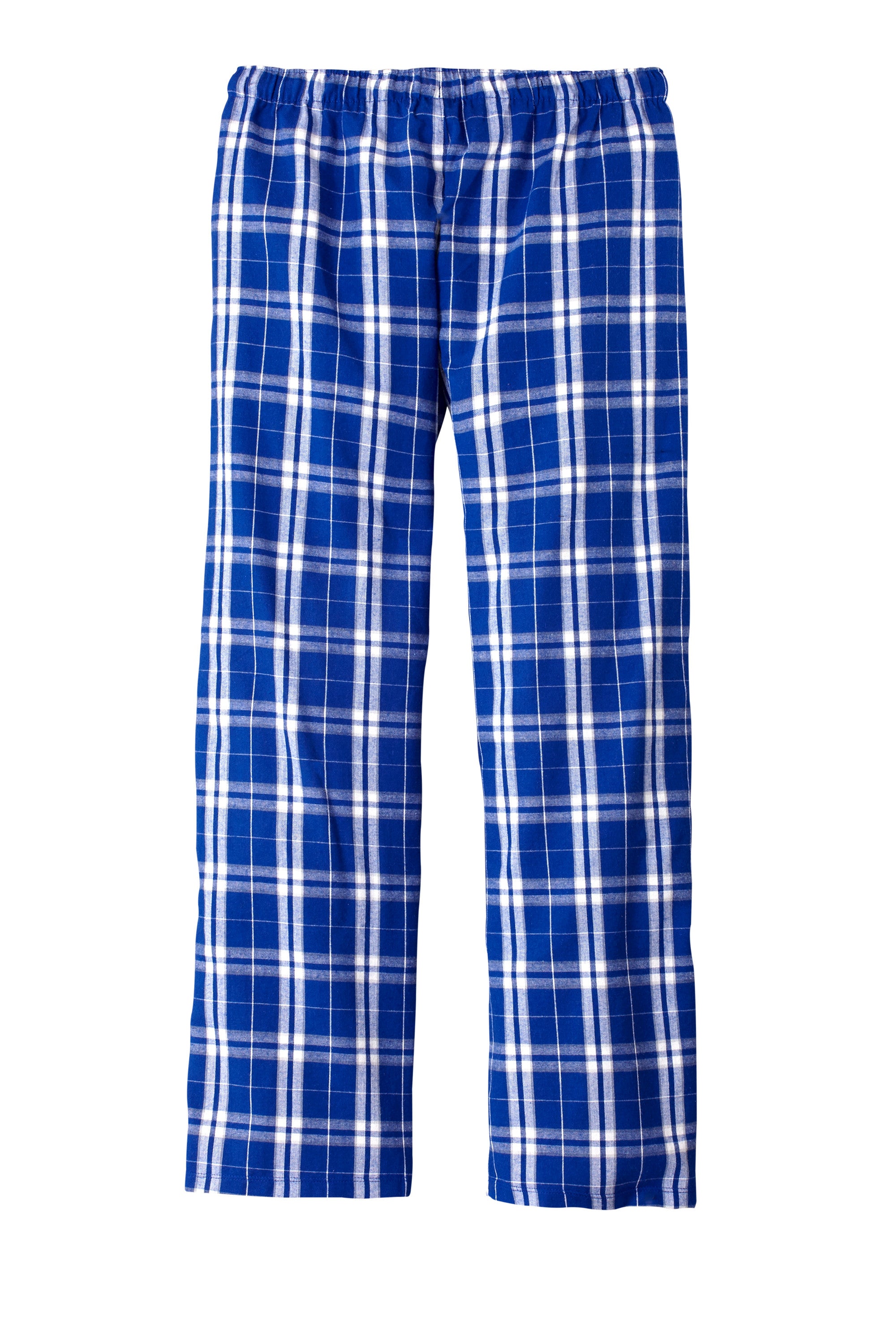 District Flannel Plaid Pant-Women DT2800- Royal Blue