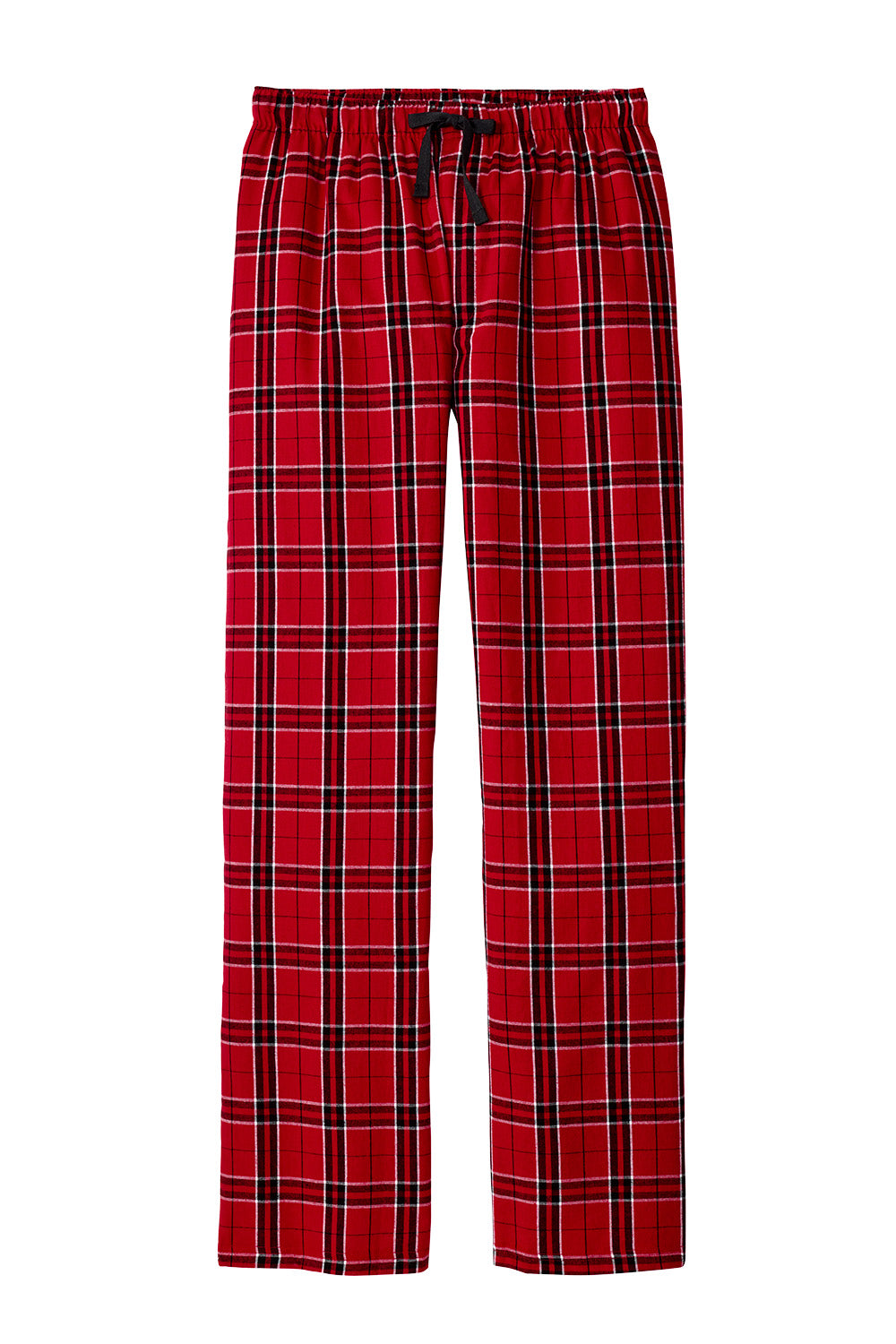 District Flannel Plaid Pant-DT1800- Red