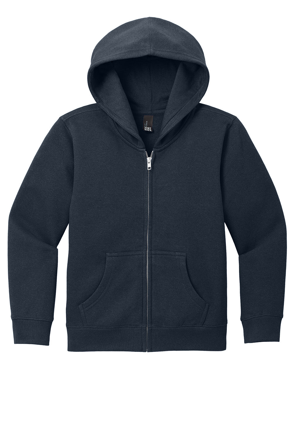 District® V.I.T.™ Fleece Full-Zip Hoodie YOUTH- DT6102Y- New Navy