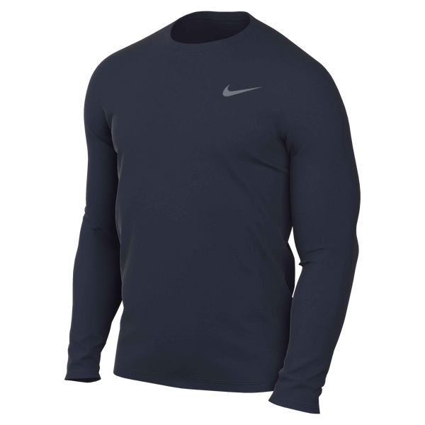 Nike Dri-FIT Long Sleeve Tee Soccer DV7298-419 Blue