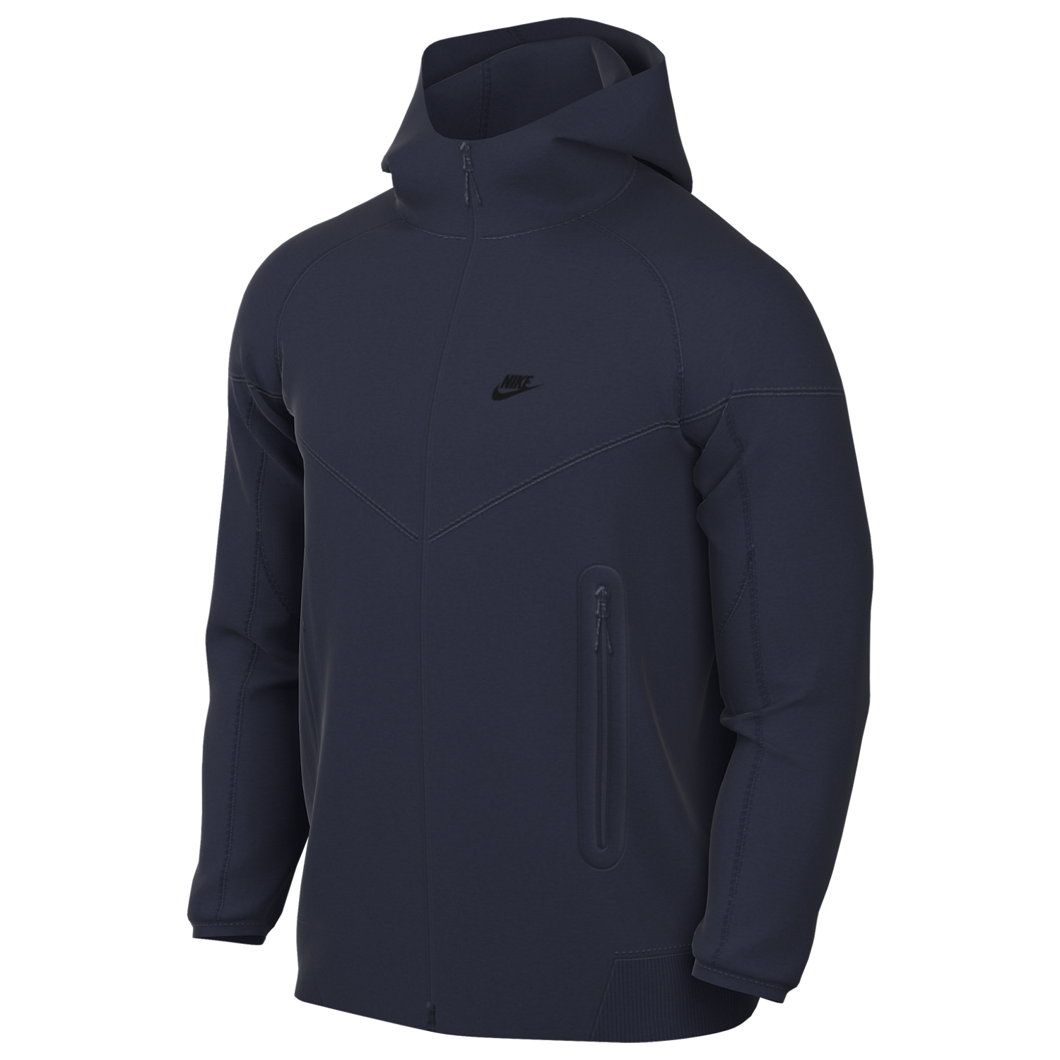 Nike Team Tech Fleece Windrunner Full Zip Hoodie - Navy FQ1883-419
