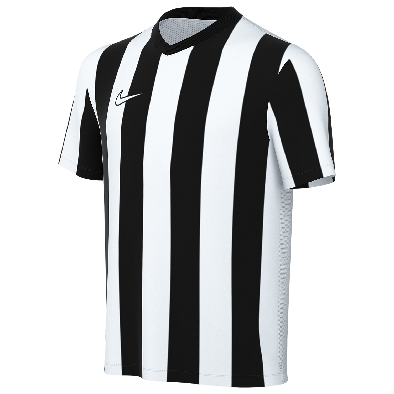 Nike Youth Dri-FIT Striped Division V Jersey - White/Black FZ9341-100