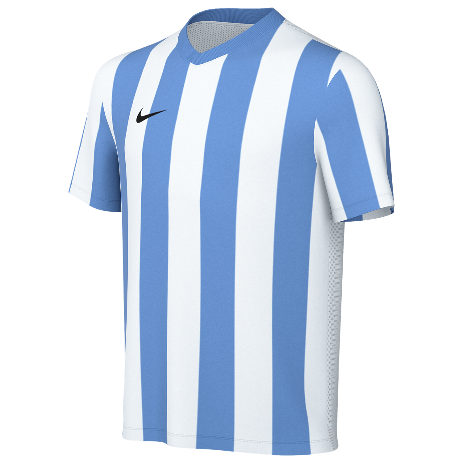 Nike Youth Dri-FIT Striped Division V Jersey - White/Valor Blue FZ9341-102