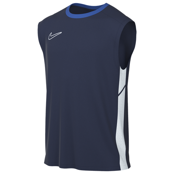 Nike Dri-FIT Academy 25 Sleeveless Jersey - Navy Blue