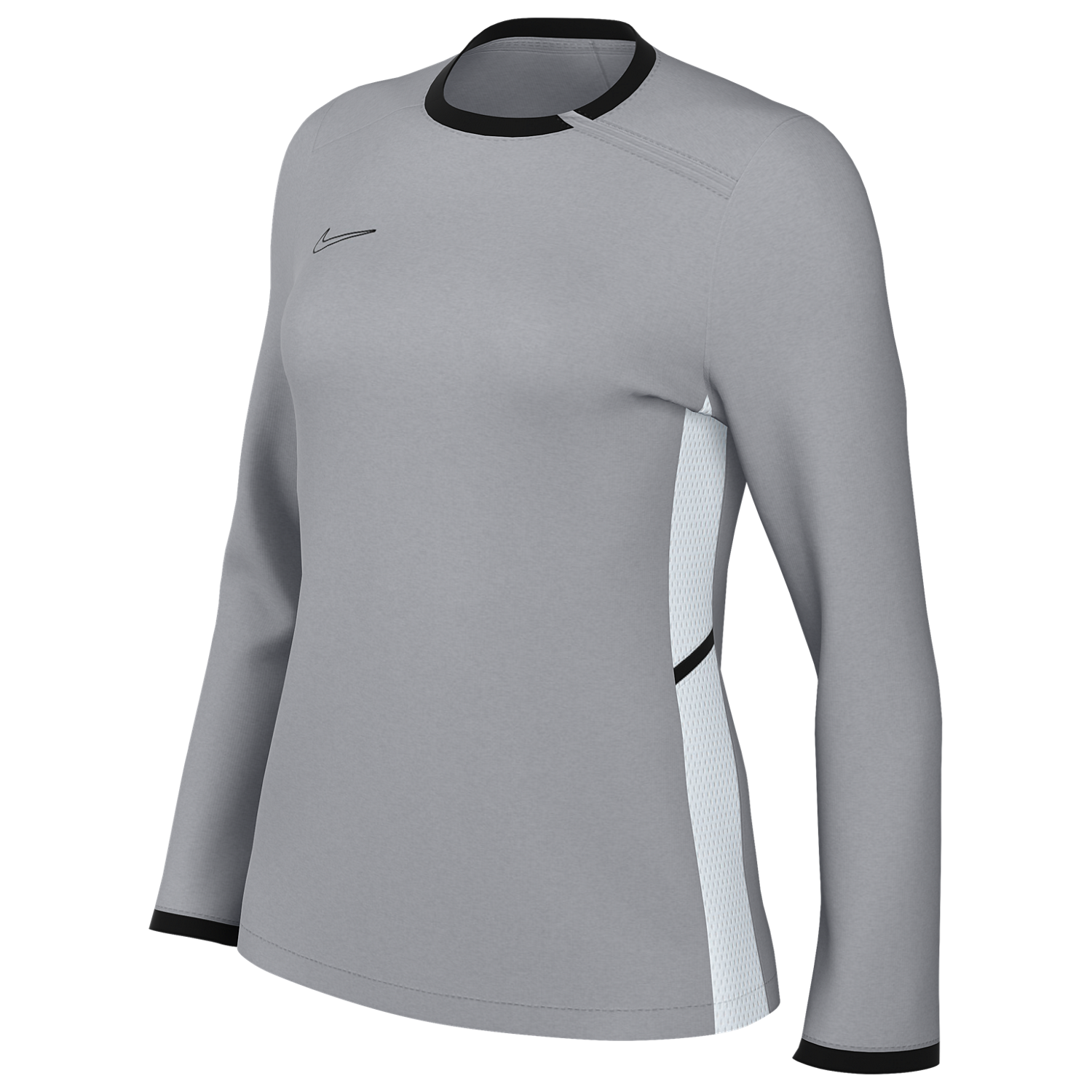 Nike Women's Dri-FIT Academy 25 Crew Top - Grey FZ9764-012
