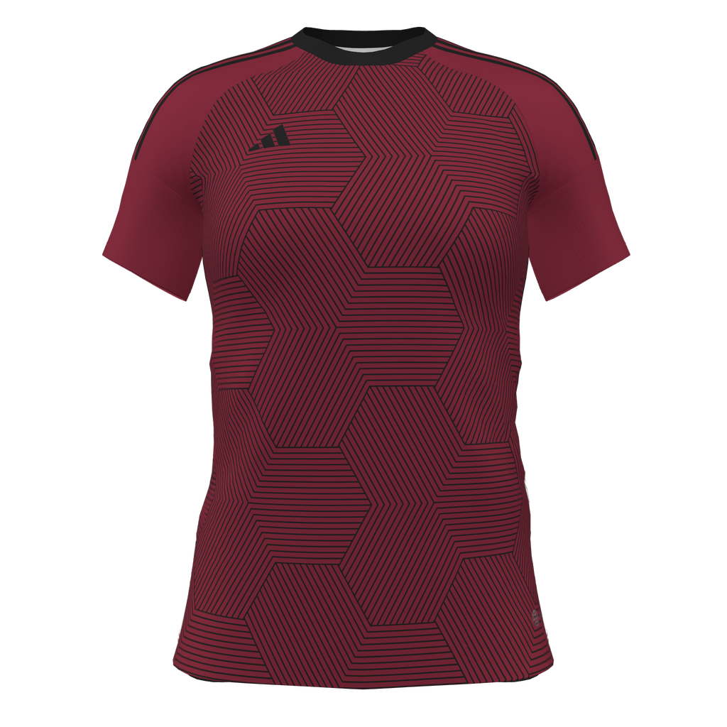 adidas WOMENS Clippers FC Custom Competition 25 Jersey - Red