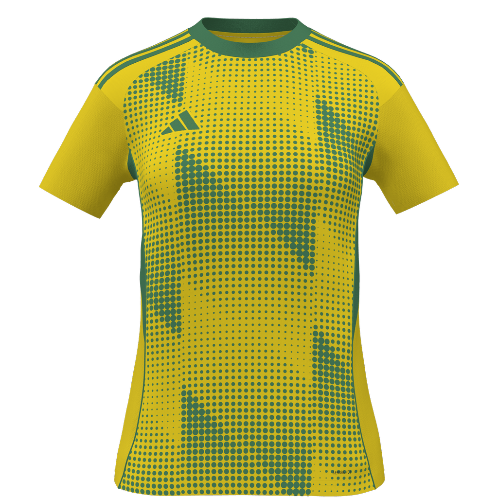 adidas Women's Tiro 25 Competition Match GK Short Sleeve Jersey Celtic - Yellow JF2880-CELTIC-YELLOW