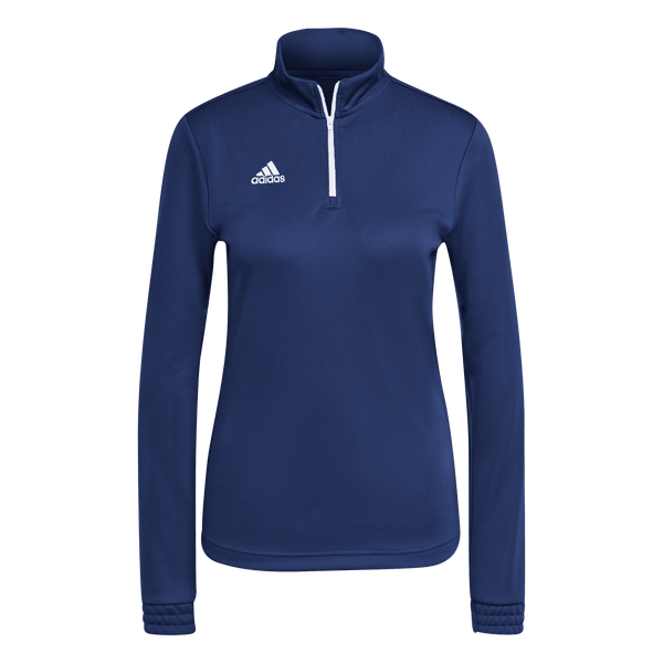 Adidas Entrada 22 Womens Training Top Soccer H57483 Navy Blue
