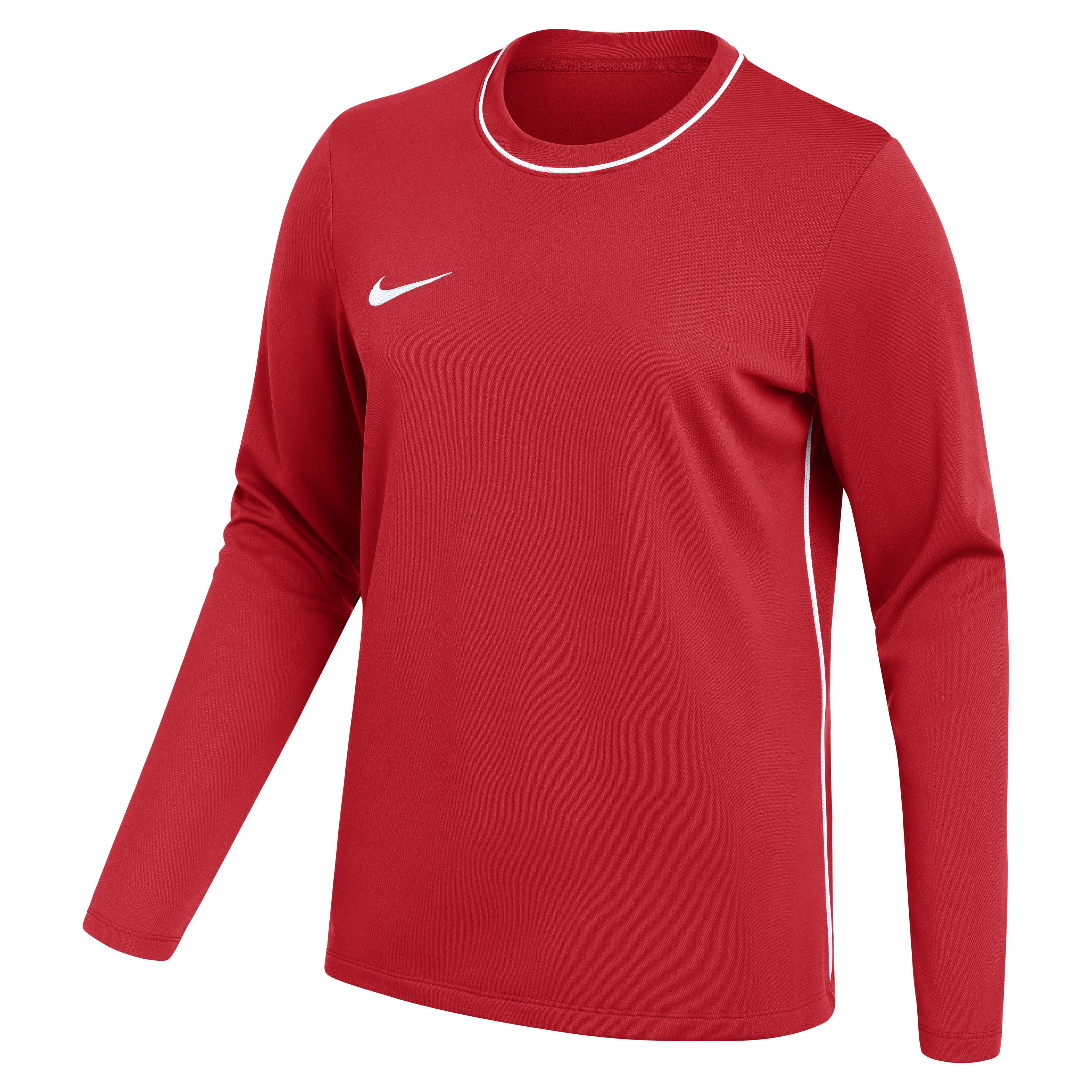 Nike Women's Dri-Fit Park 26 Crew Top - University Red - front