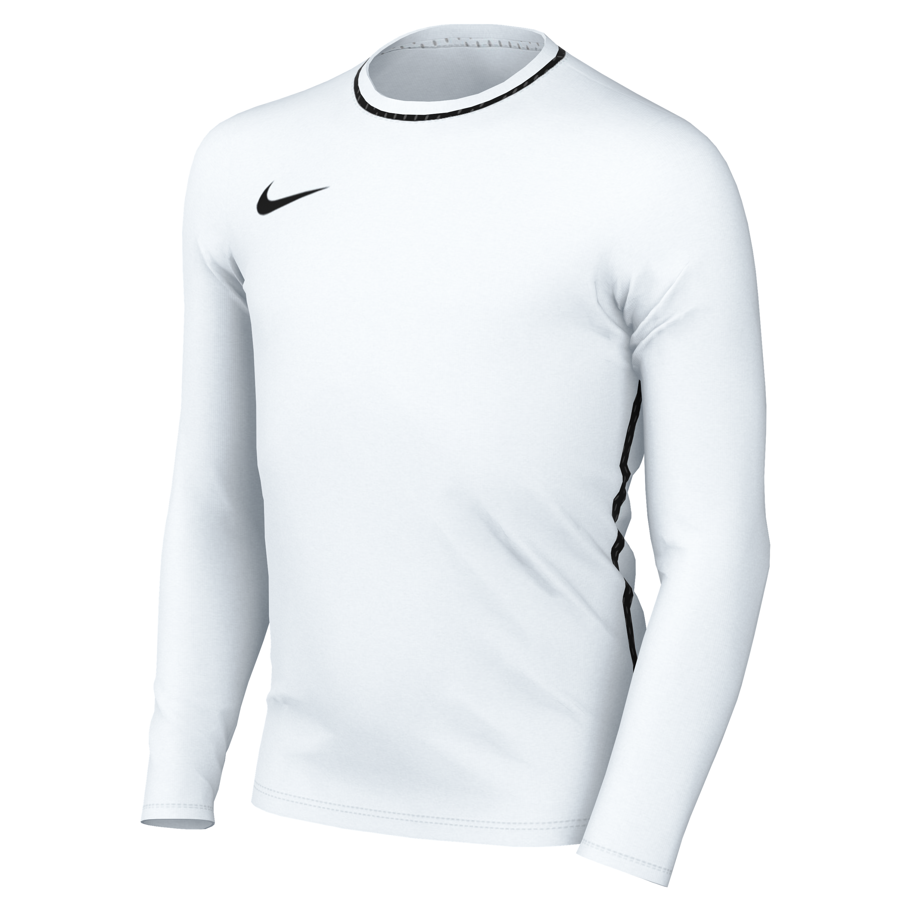 Nike Youth Dri-Fit Park 26 Crew Top - White - front